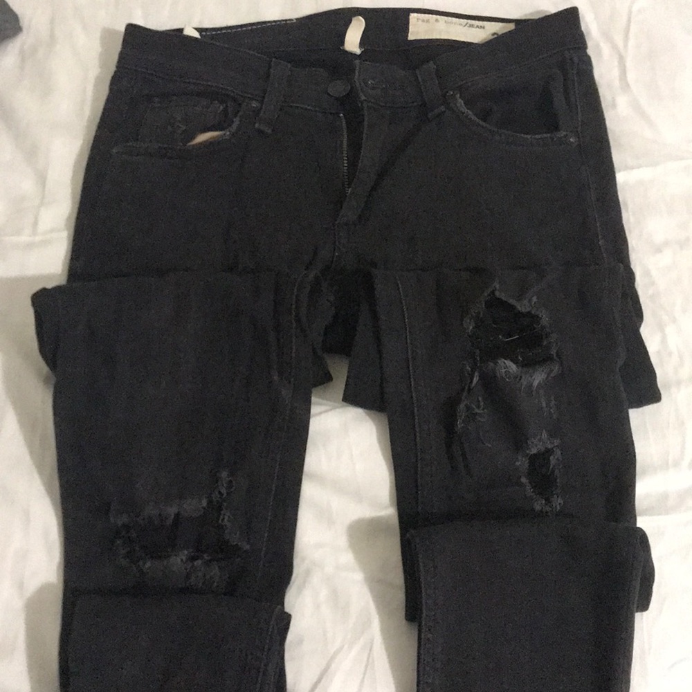 Rag & Bone Black jeans